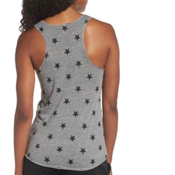 2/$20 Alternative Apparel Eco Gray Stars Tank - Picture 2 of 4